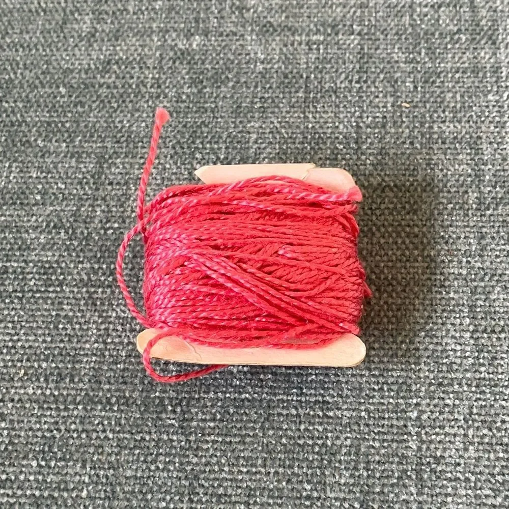 Pink Needlepoint Thread Yarn